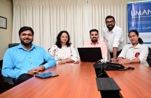 L to R: Oscar Rodrigues, Uma Salelkar, Vaibhav Kholkar, Mangirish Salelkar and Poonam Narvekar